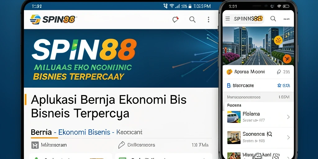 Tampilan antarmuka SPIN88 yang informatif dan menarik.